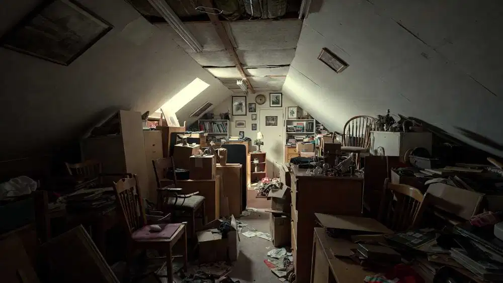 Oporznianie Strychu 1 Przed